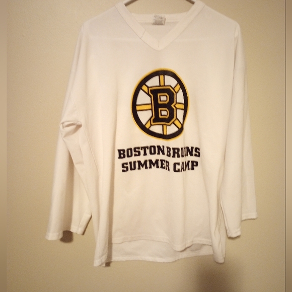 NHL Boston Bruins summer camp long sleeve pullover shirt - Picture 1 of 5